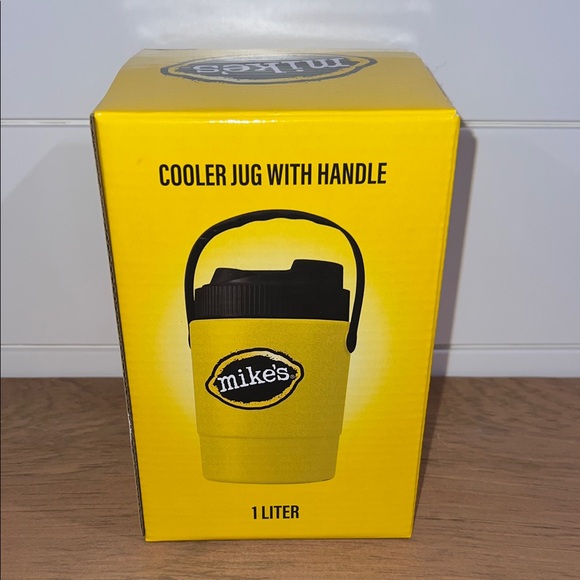 NIB - Mike's Hard Lemonade Yellow Cooler Jug with Handle - Picture 12 of 12